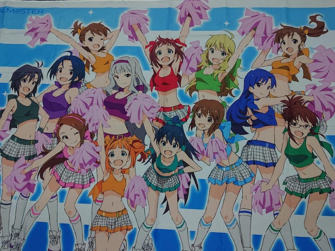 The Idolm Ster 765pro Big Multi Cloth Towel Hobbies Toys Collectibles Memorabilia Fan Merchandise On Carousell