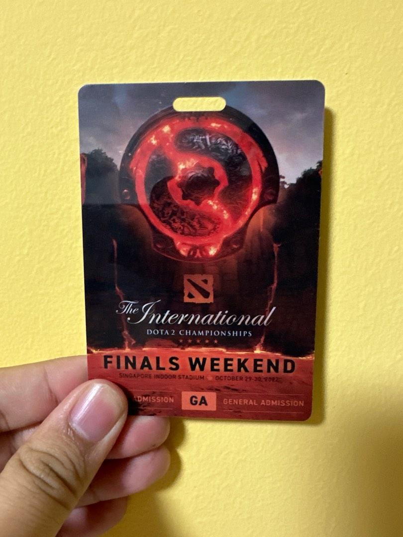 TI Tickets Dota 2, Tickets & Vouchers, Event Tickets on Carousell
