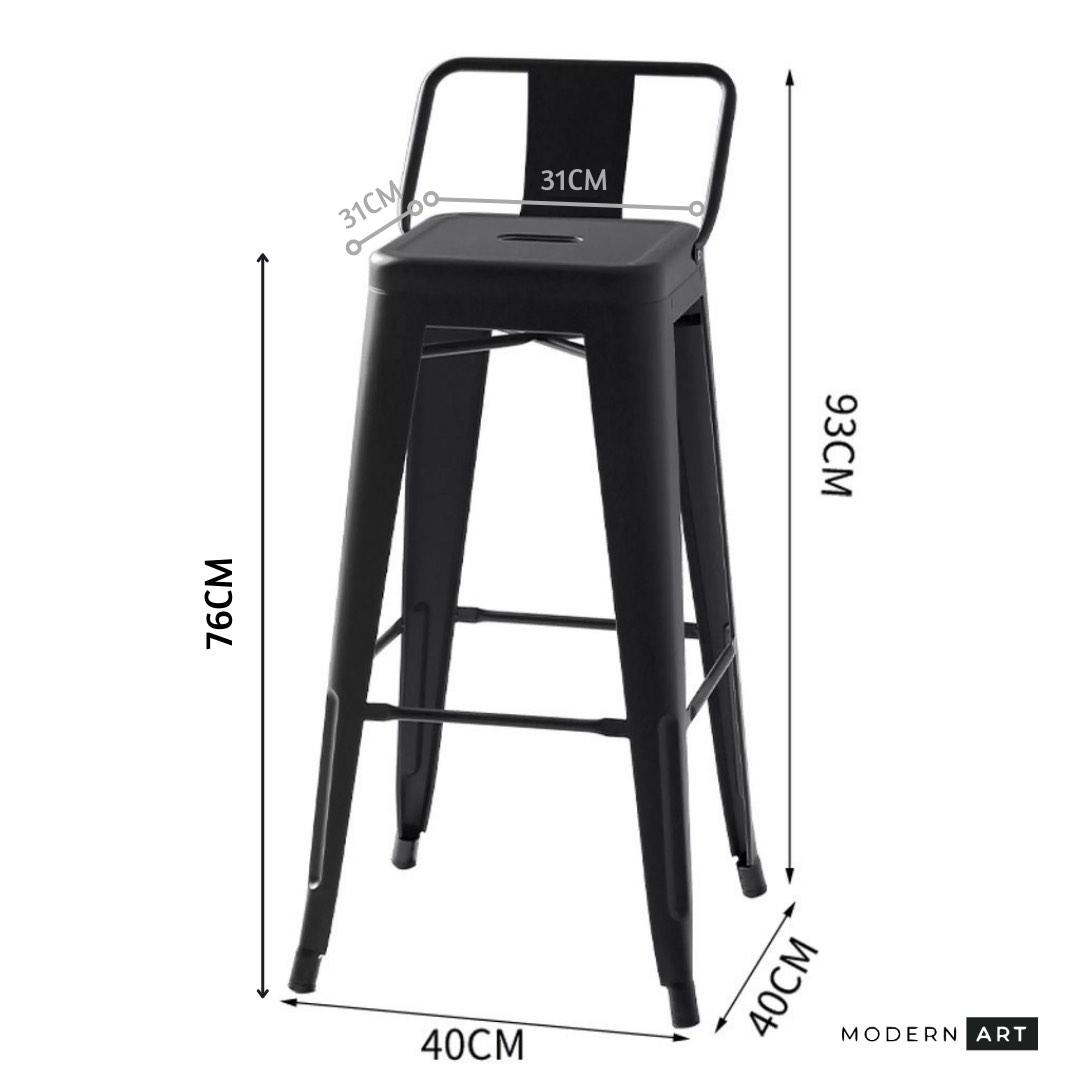 High metal on sale chairs