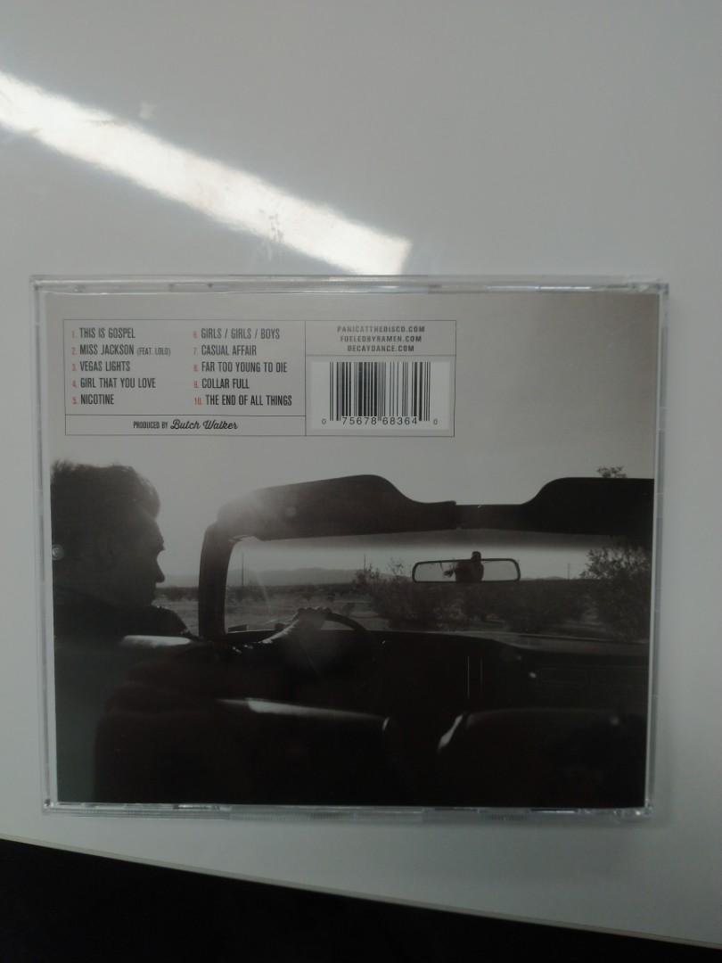 Too Weird To Live Too Rare To Die! Panic At The Disco Album cd, Hobbies & Toys, Music & Media