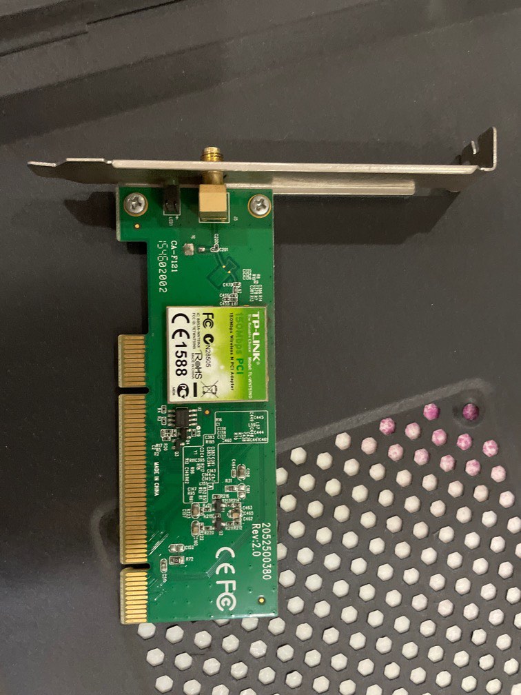 TP-Link 150Mbps PCI Wifi card, Computers & Tech, Parts & Accessories ...