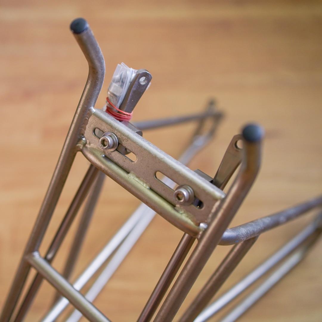 Tubus Cosmo Rear Carrier Rack stainless steel, Sports Equipment