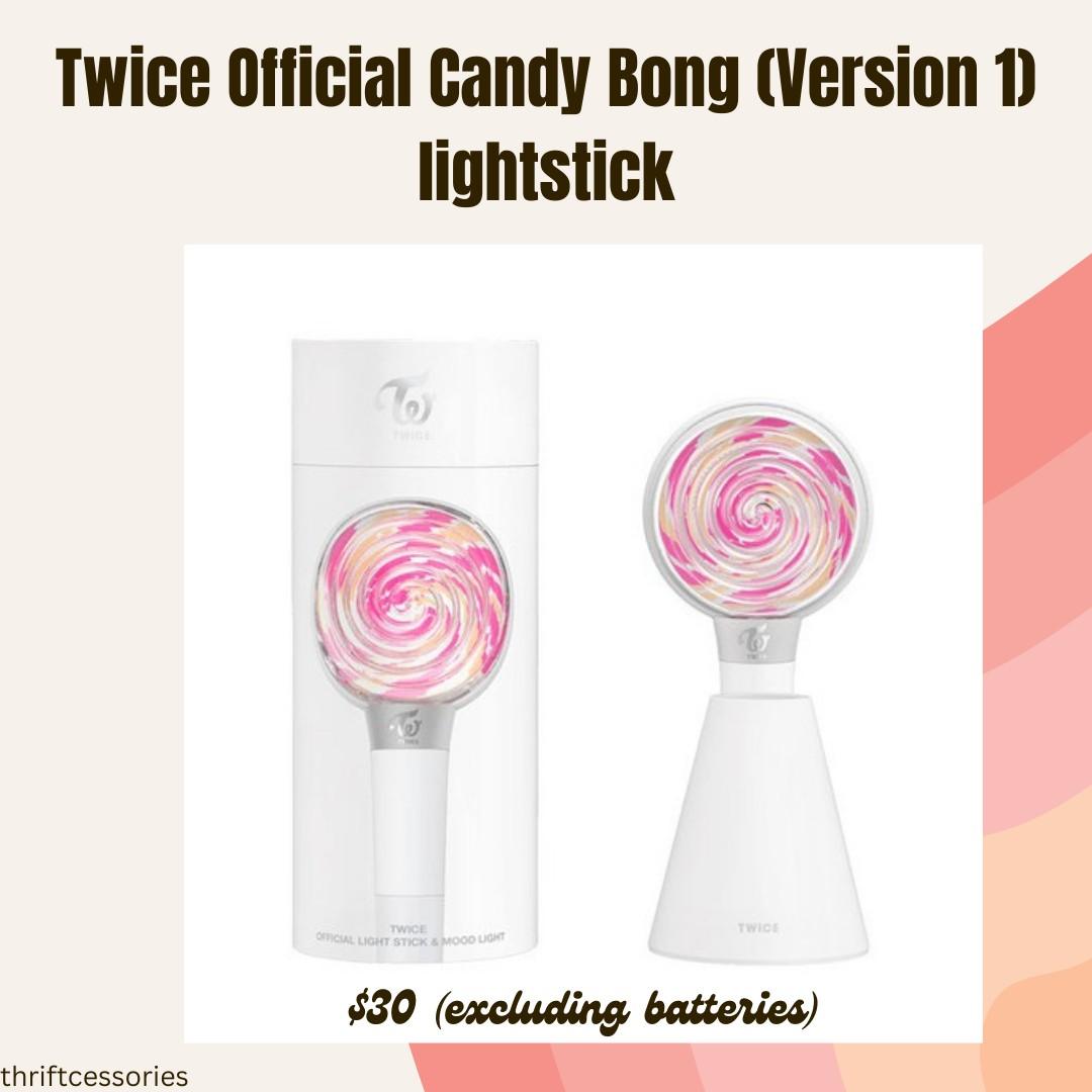 Twice Candy Bong lightstick version 1, Hobbies & Toys, Memorabilia