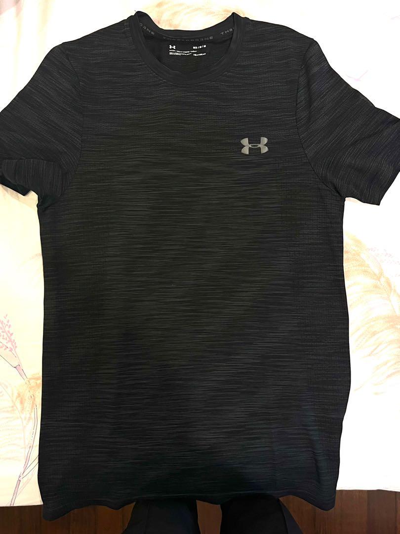 under armour fitted coupe ajustee shirts, Men's Fashion, Tops & Sets