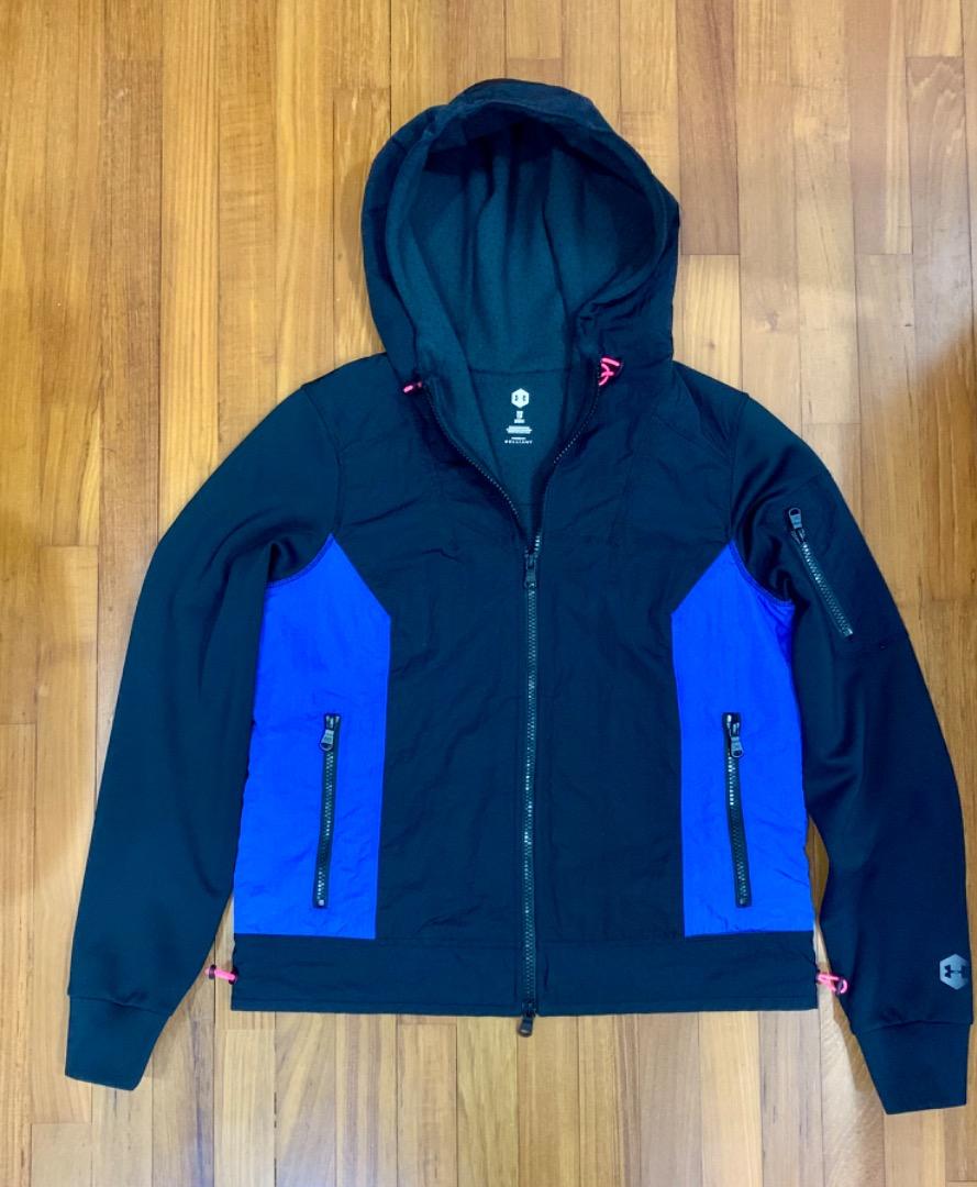 Double zipper hoodie outlet jacket