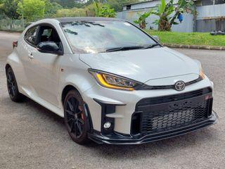 UNREGISTER RECOND JPN 2021 TOYOTA GR YARIS 1.6L MANUAL RZ HIGH PERFORMANCE FIRST EDITION FORGE CARBON FRONT & REAR LSD PREMIUM JBL SOUND I/C WATER SPRAY