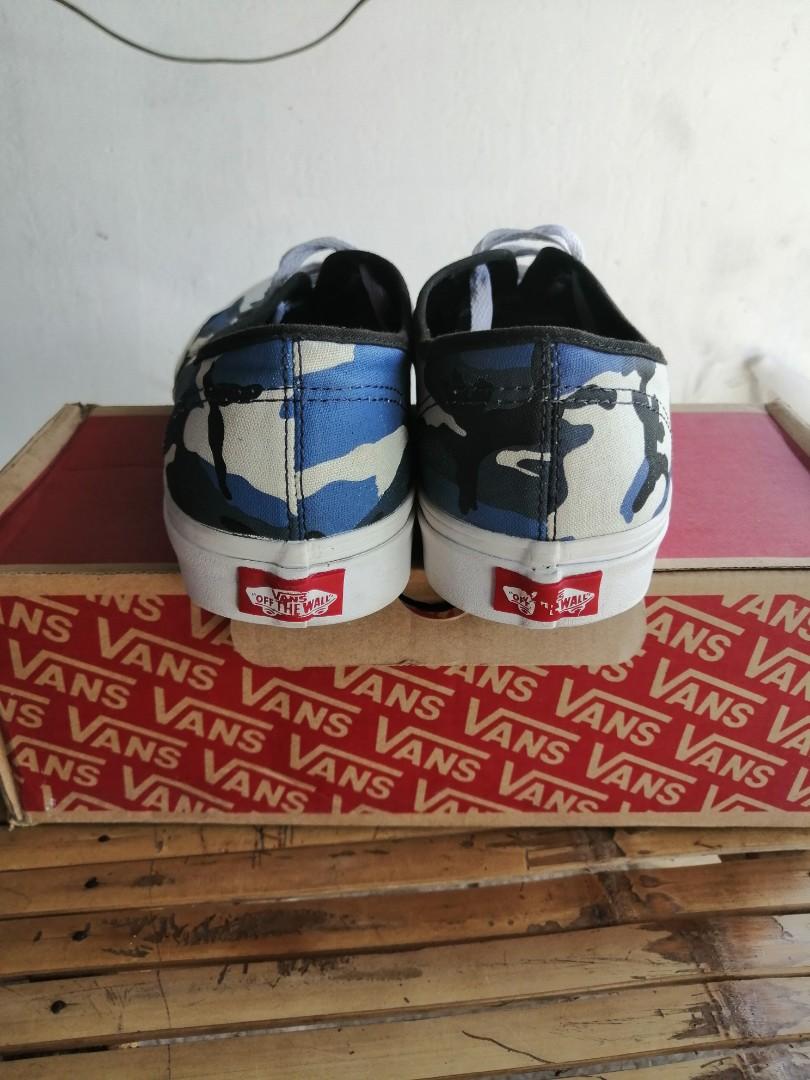 Vans Authentic Pop Camo Men s Fashion Footwear Sneakers on