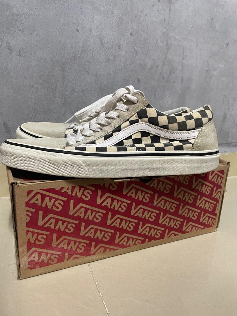Corsair checkerboard outlet vans