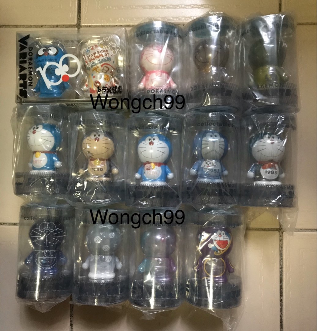 Variarts Doraemon set of 14 (Rare), Toys & Collectibles, Figurines 