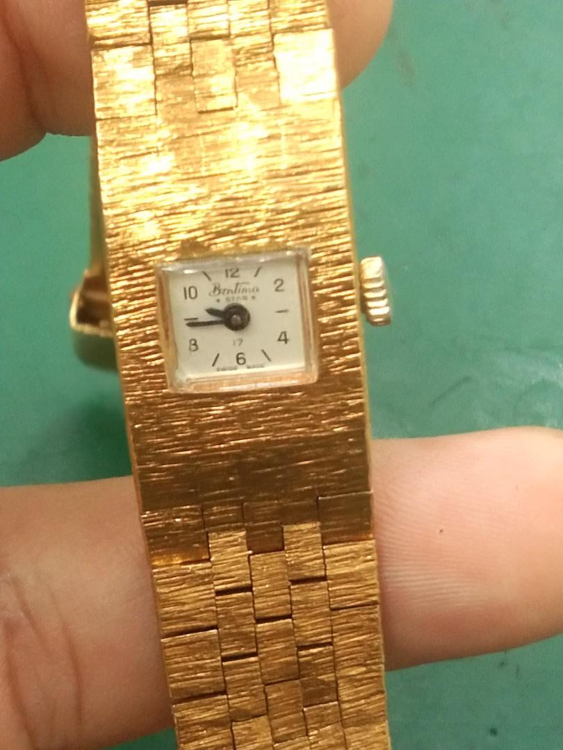 Bentima ladies hotsell gold watch