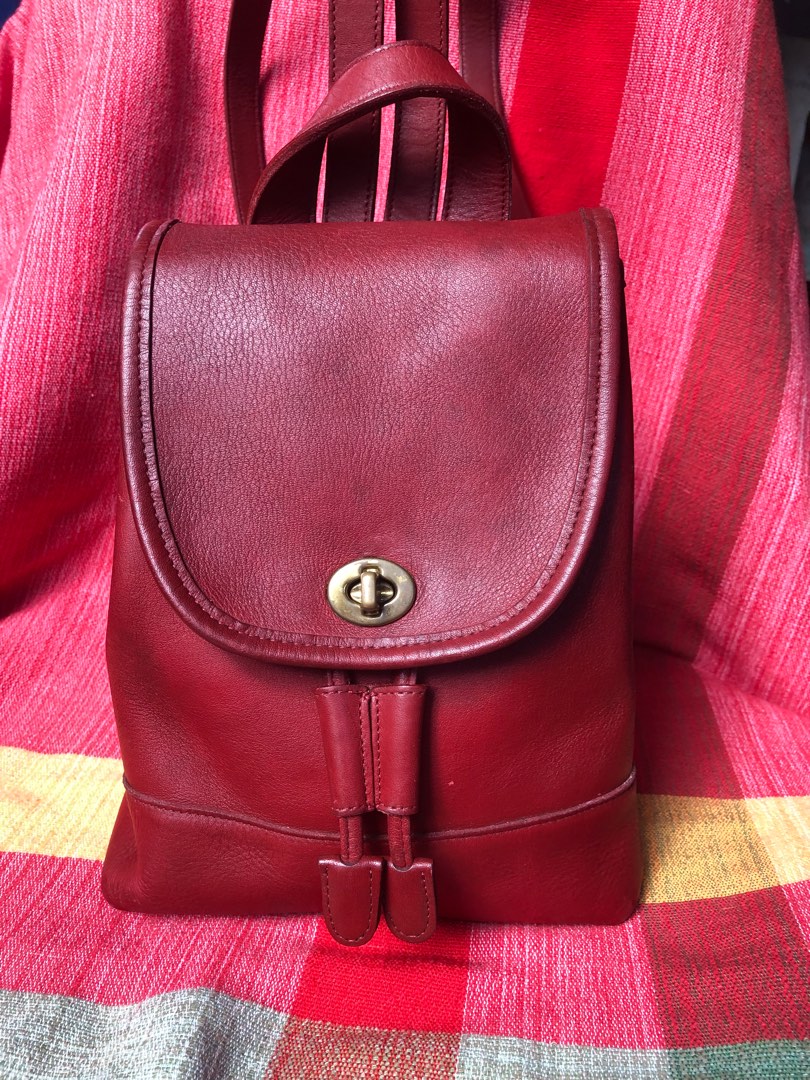 Vintage Coach Backpack FREE SHIPPING, Women's Fashion, Bags & Wallets