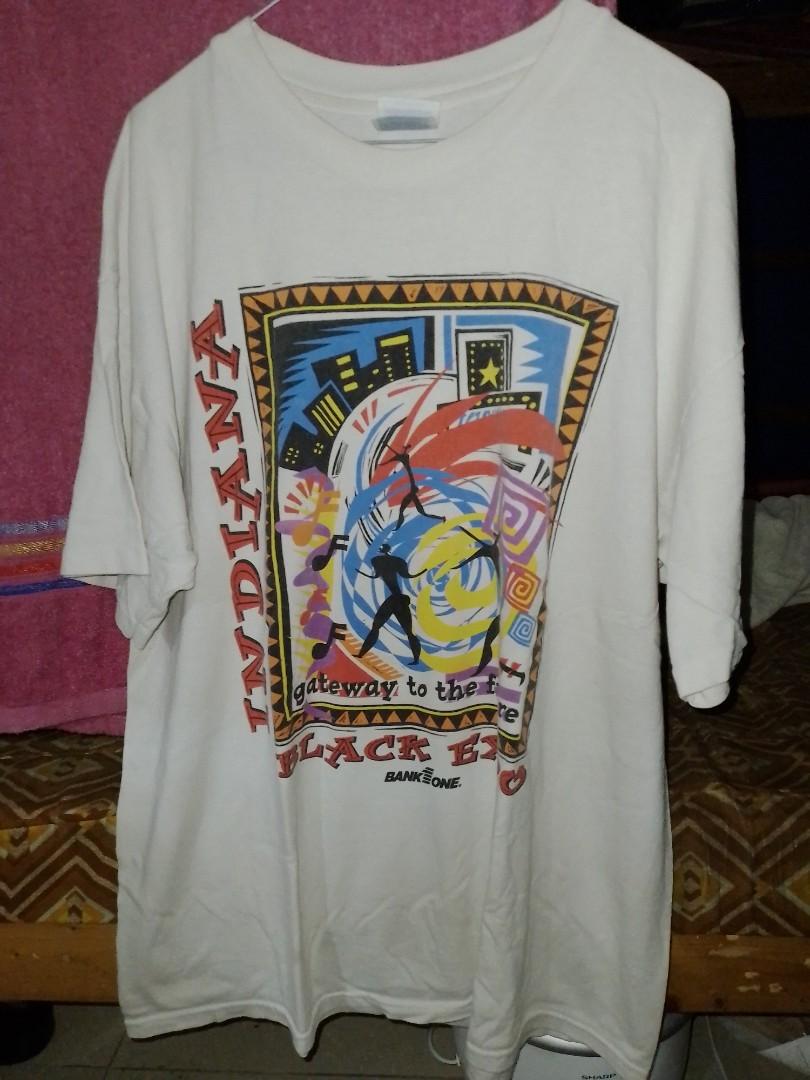 00s ビンテージ Indiana Black Expo Tシャツ 希少｜ファッション