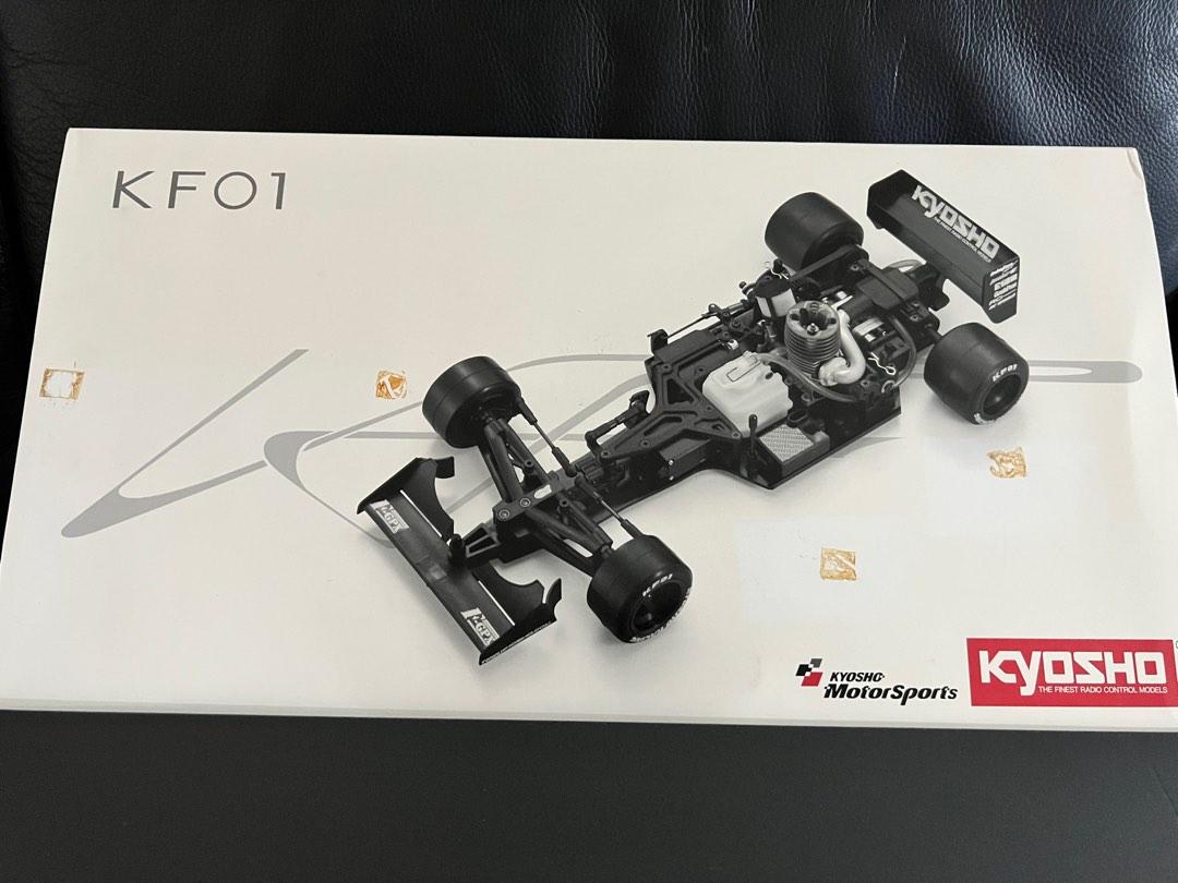 大得価絶版・希少★☆京商 1/10 エンジンRC☆09エンジン 2WD フォーミュラカー KF01 T90 ボディ付★F1 ラジコン 組立キット（エンジン）