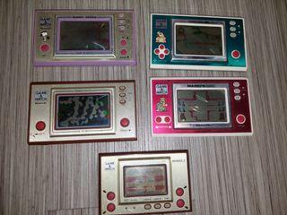 Vintage Nintendo Game and Watch Parachute Snoopy Mario Donkey Kong