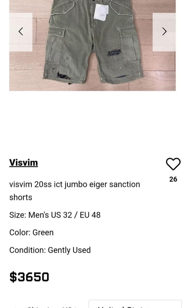 Visvim Damaged Bermuda