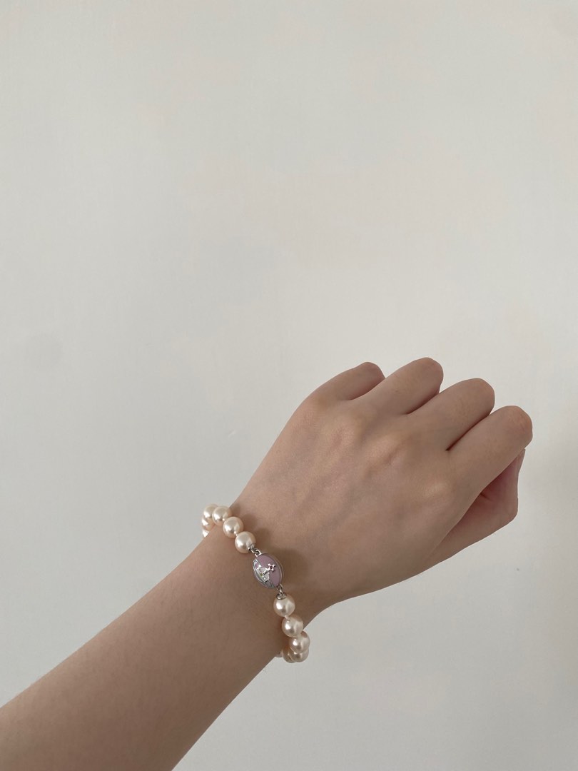 全新現貨］Vivienne Westwood Loelia faux-pearl bracelet丨香港已斷貨