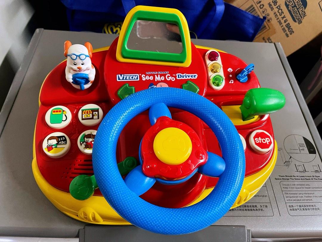Vtech steering wheel toy top
