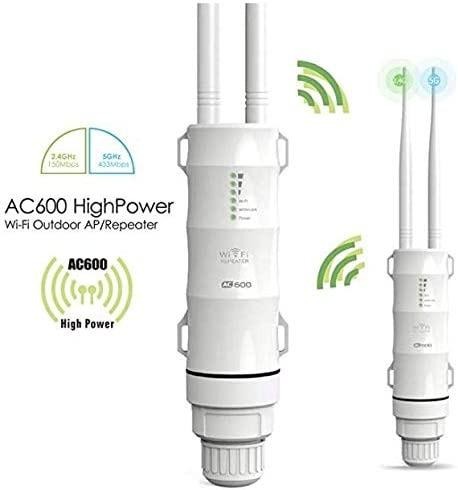 WAVLINK WiFi Router Extender,AC600 Home Router Outdoor WiFi Access ...