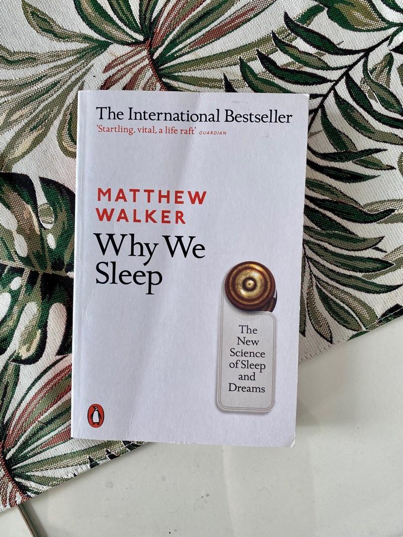 Why we sleep Matthew Walker, Hobbies & Toys, Books & Magazines