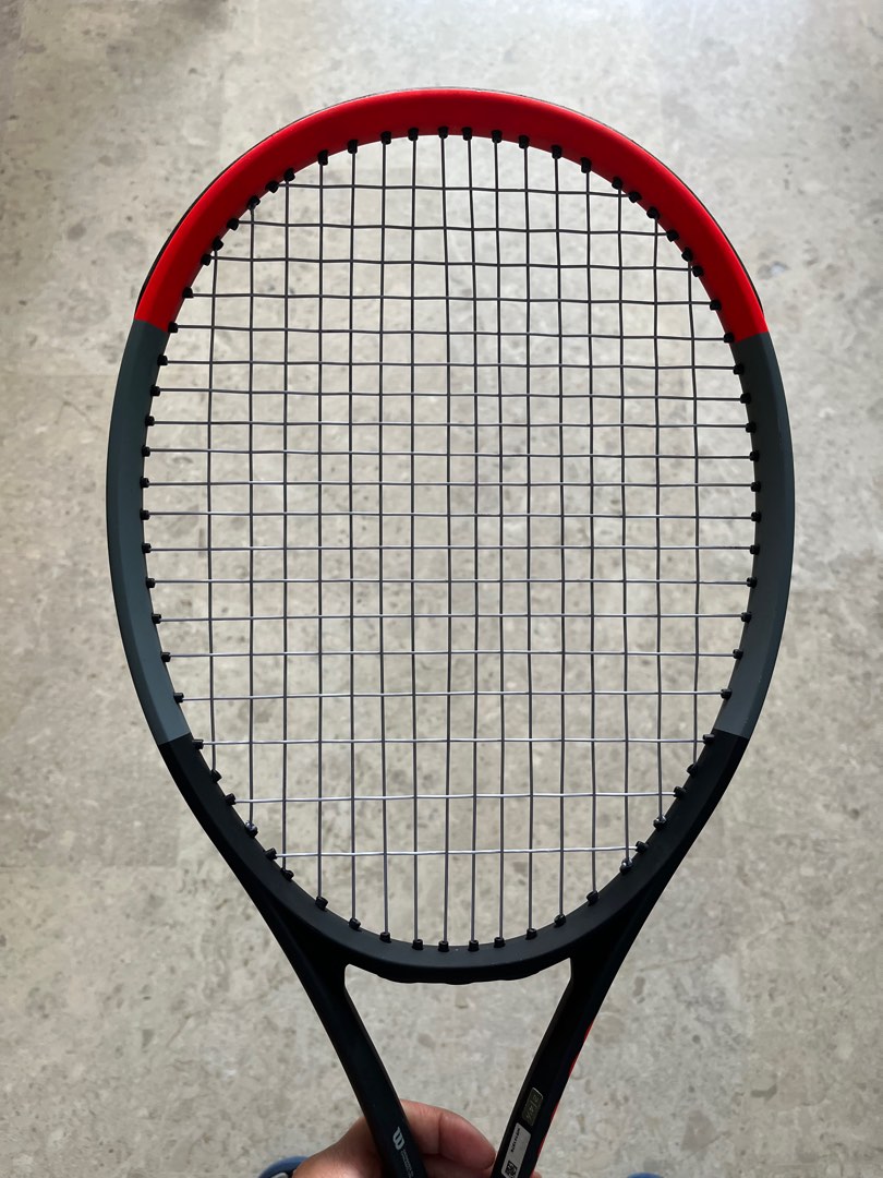Wilson Pro Ball Rack Wilson Clash 100 Pro v1 , Sports Equipment, Sports & Games, Racket ...