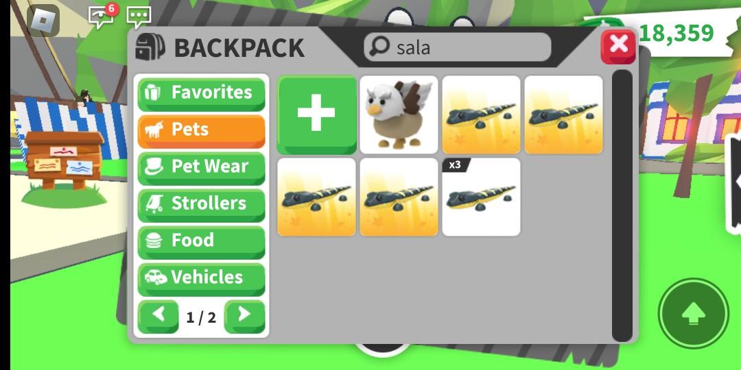 Hawk, Trade Roblox Adopt Me Items