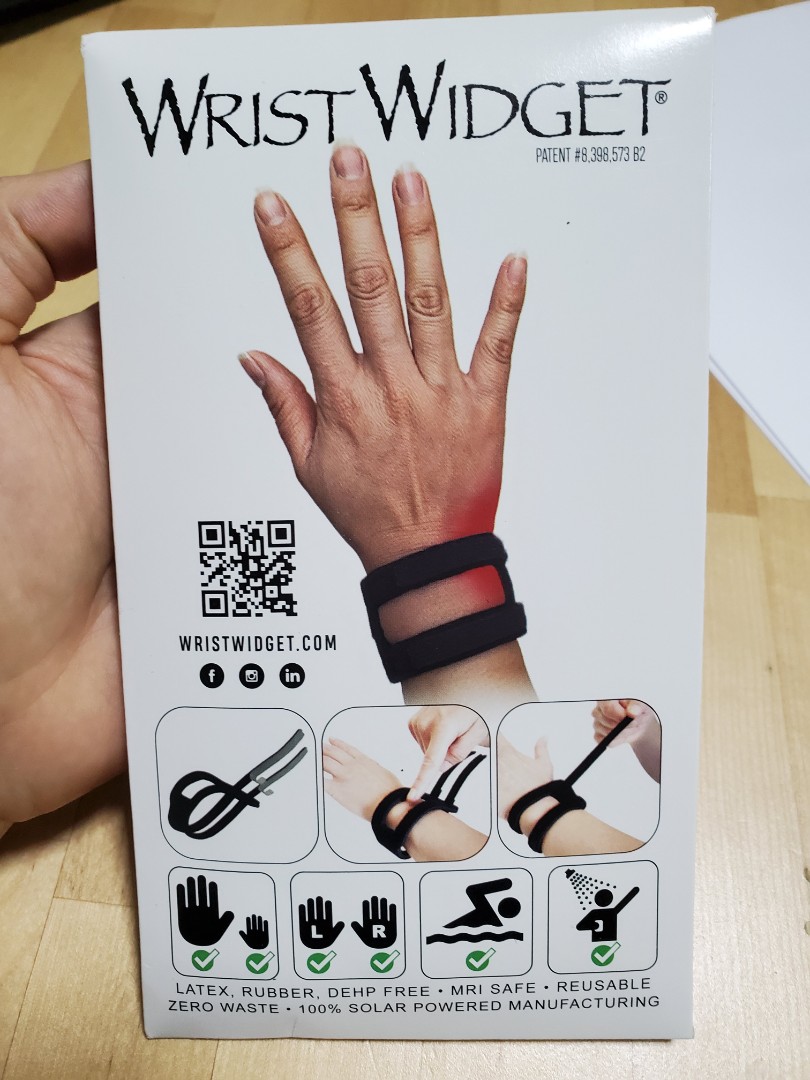 Wrist Widget護腕 TFCC受傷復康, 健康及營養食用品, 輔助和康復輔助, 輔助和康復輔助 其他輔助用品 Carousell