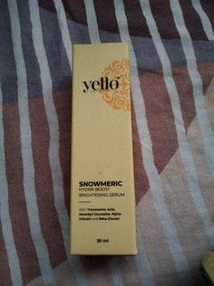 Yello Snowmeric Serum with free gift