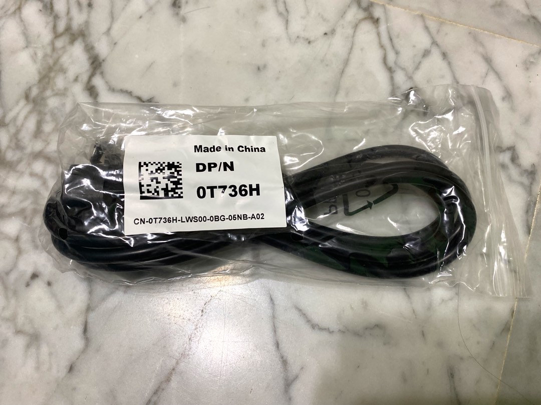 0T736H 13 Amp C13 to C14 Power Cord (around 1.8m), Computers & Tech ...
