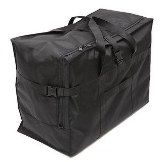 110L Jumbo Black Travel Duffel Bag - New!