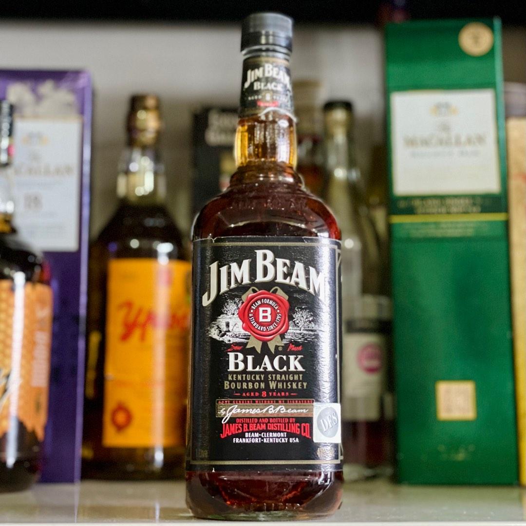1L Jim Beam 8 Black Whiskey Bourbon whisky 1000ml, Food ...