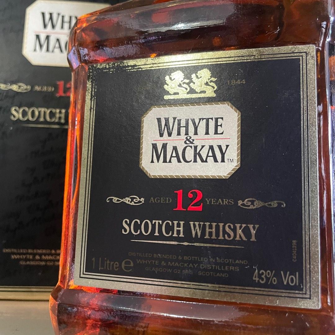 ウイスキー WHYTE & MACKAY 12 YEARS OLD 1L BUY] Whyte & Mackay 12