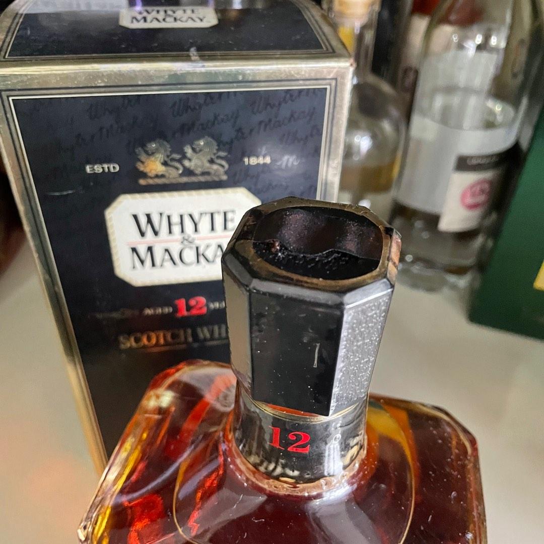 1L Whyte & Mackay 12 Whisky Scotch vintage 43% ABV 1000ml, Food