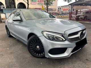 2015 Mercedes-Benz C250 2.0 AMG Sedan [ORI 88K KM][IMPORT BARU SPECS][CBU][1 YEAR WARRANTY][ONE LADIES OWNER]