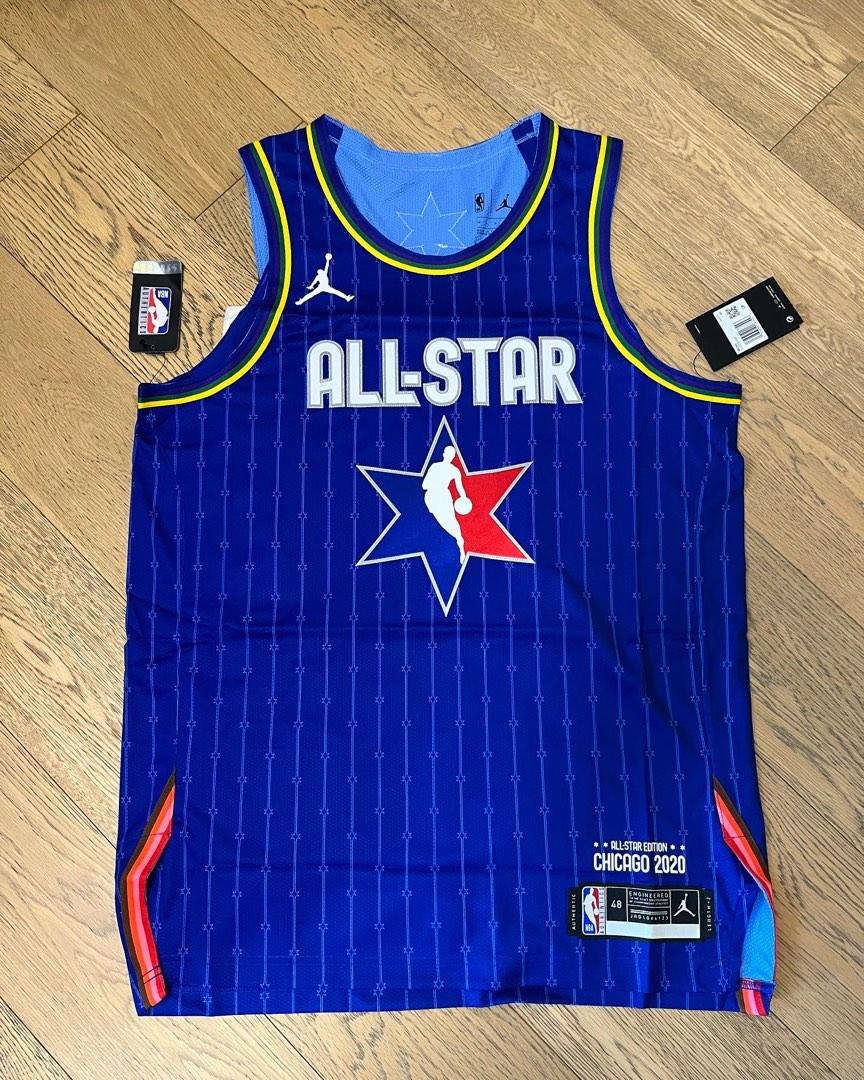 2020 all star game Kyrie Irving authentic Jersey L