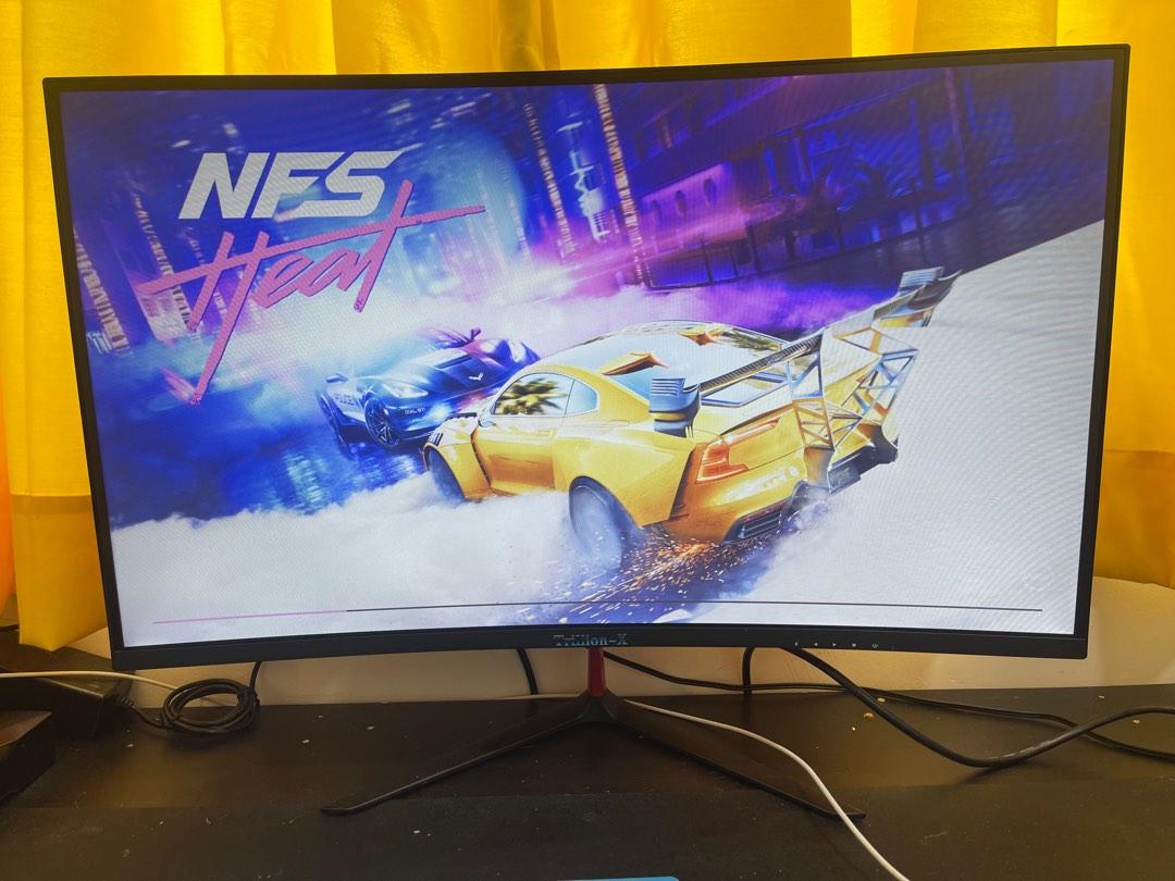 27 inch Curve Monitor 75hz Trillion X, Computers & Tech, Parts
