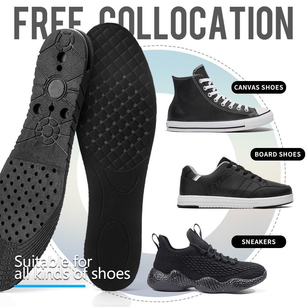 3-5cm Height Increase Insole With Air Cushion Height Lift Adjustable ...
