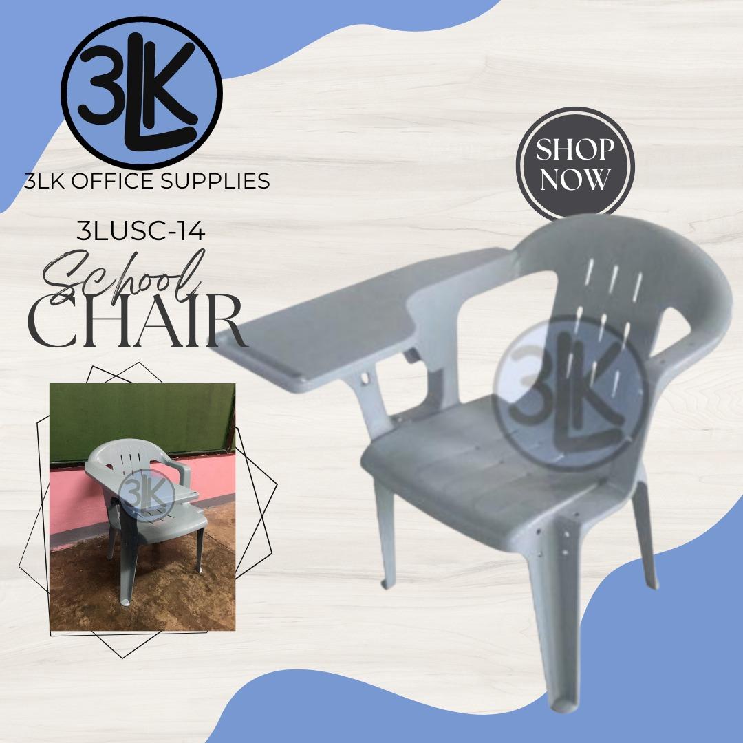 3LUSC14 Student Chair / Training Chair / Arm Chair, Furniture & Home