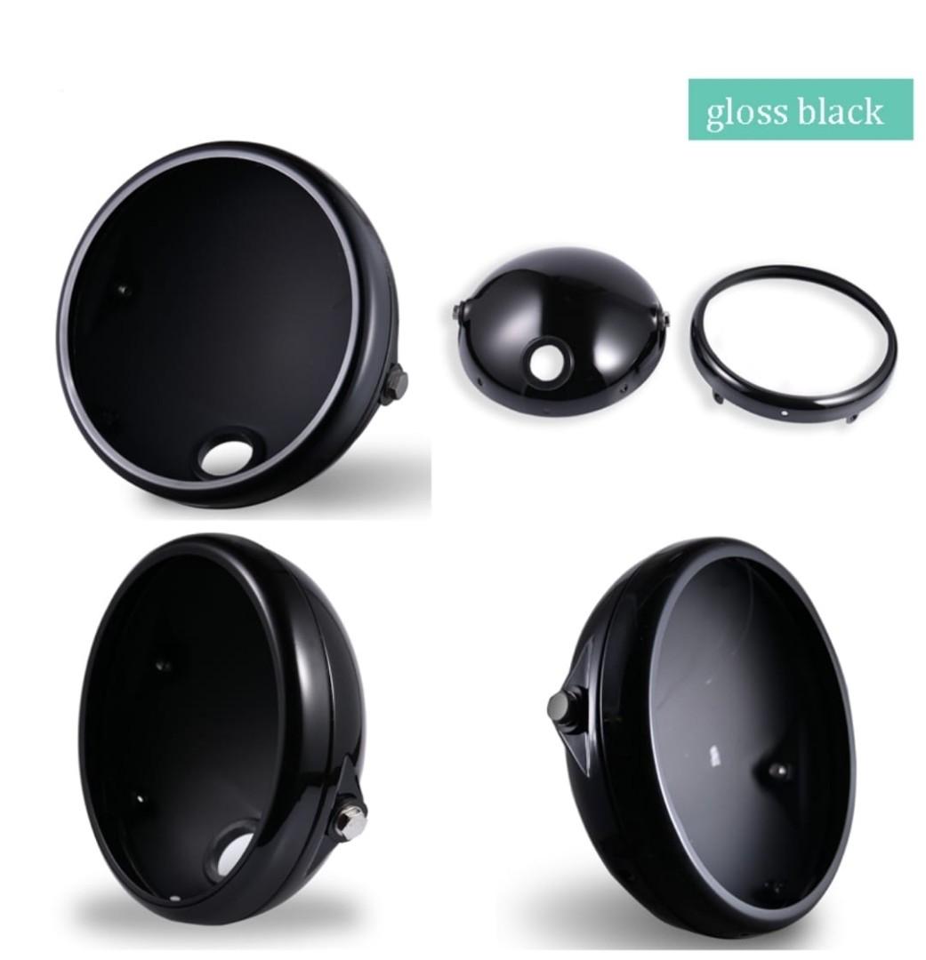 7" headlight cover housing, Motorcycles, Motorcycle Accessories on