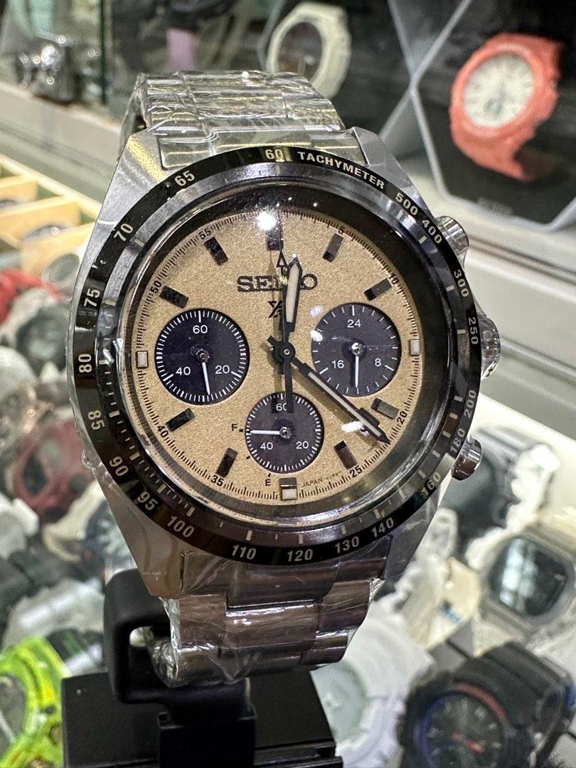 全新一年保養Seiko Prospex Speedtimer Solar Chronograph sbdl089