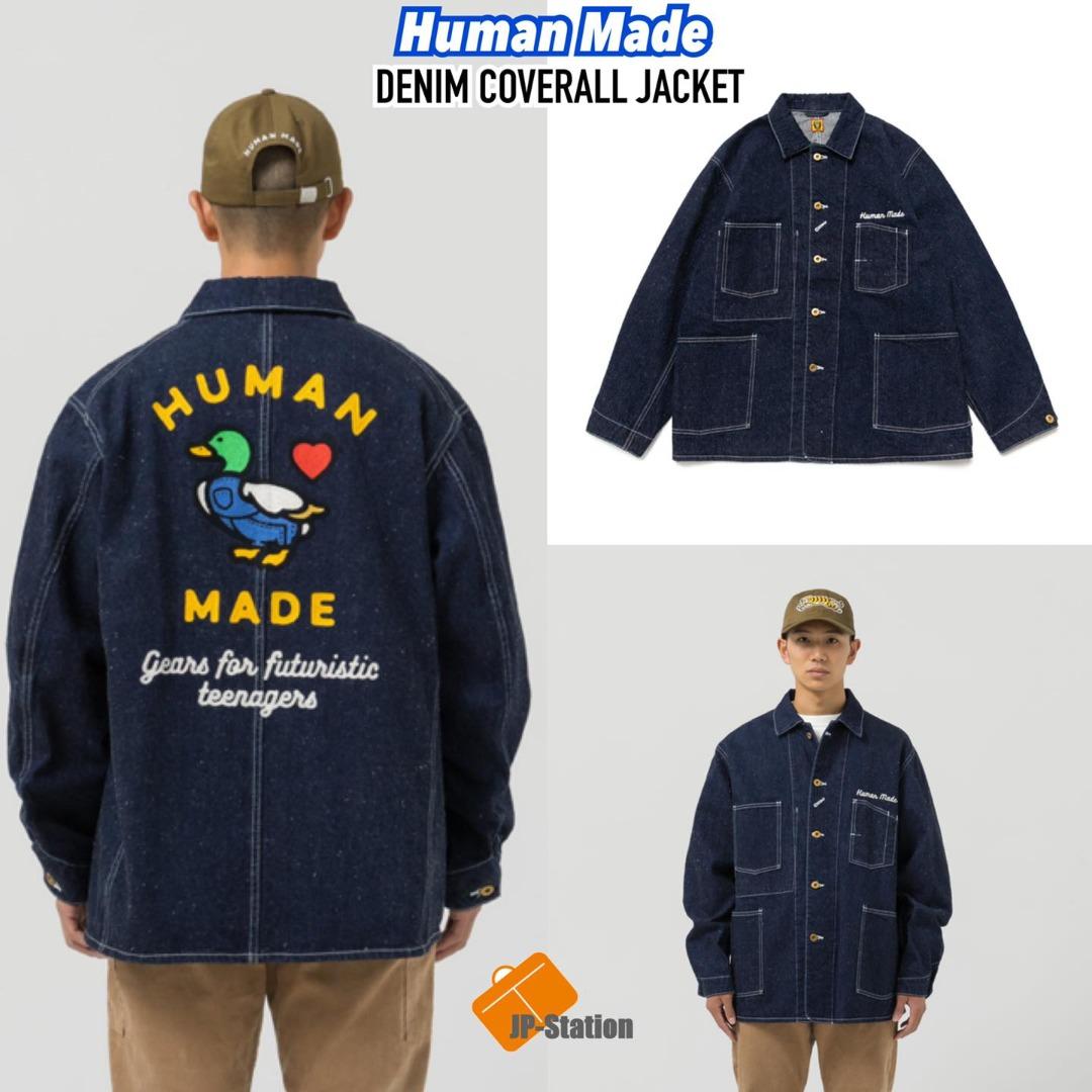 日本代購Human Made 🇯🇵 本週新作DENIM COVERALL JACKET, 預購- Carousell