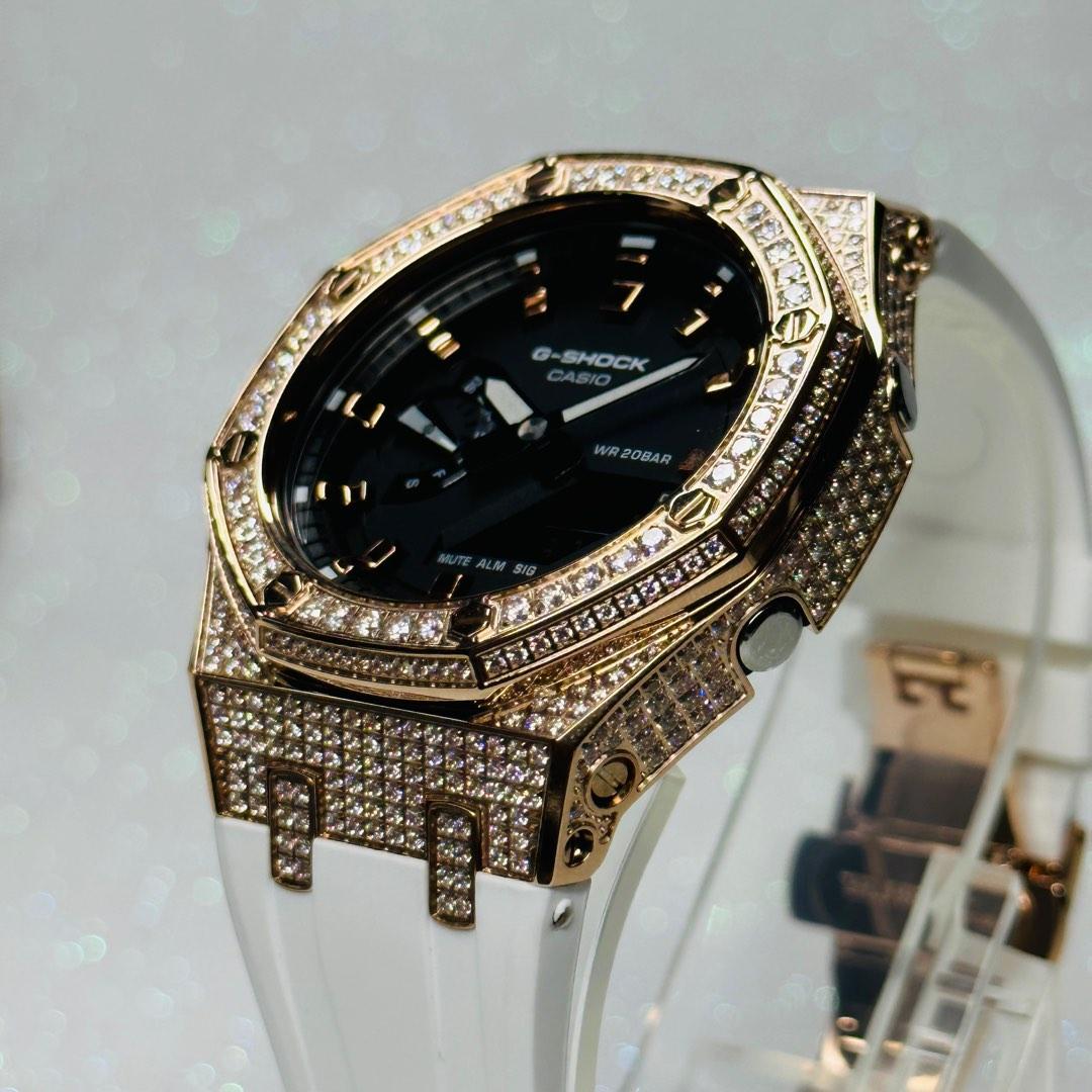 G shock watches discount for womens with diamonds