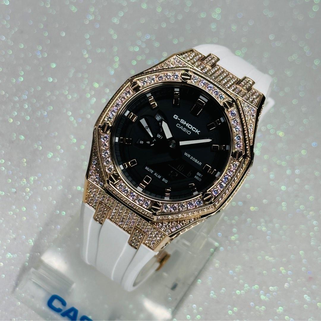 G shock clearance diamond bezel