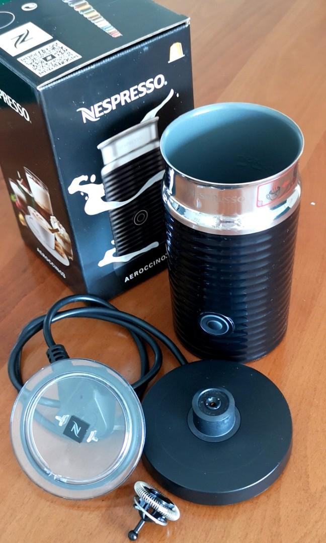 Aeroccino 3 Milk Frother black, TV & Home Appliances, Kitchen Appliances,  Coffee Machines & Makers on Carousell