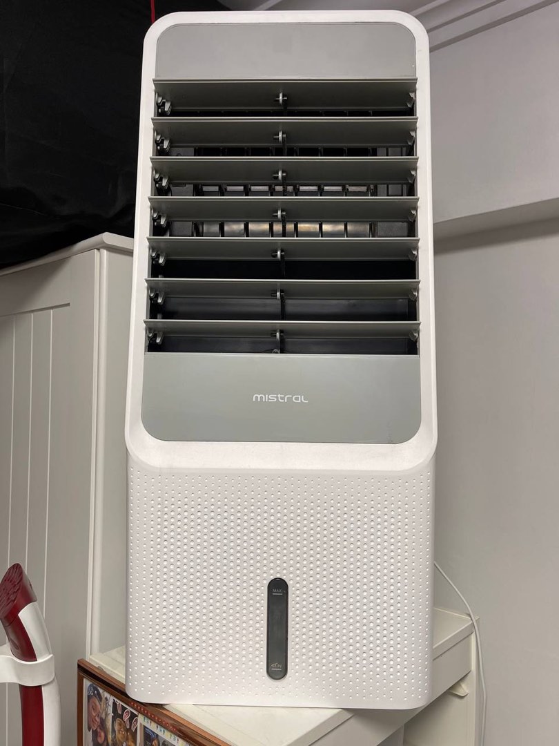Air cooler with online hepa filter