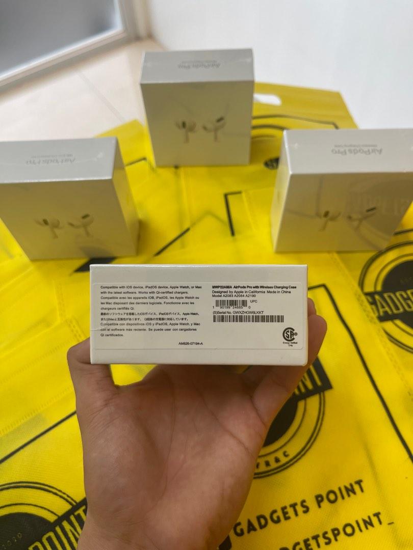 Airpods Pro (Category: Earphones) located in Taytay. Submitted by rafael_ortiz (Listing ID 1189223592, Image 3). Description: AIRPODS PRO ✅FREE APPLE PAPER BAG ✅FREE SILICON CASE ✨✨FOR ONLY ₱1,200✨✨ ☑️ Noice Cancellation ☑️ Chang Name Ready ☑️ Voice quality/clarity ☑️ Pop up window animation ☑️ Proximity sensor ☑️ Siri enabled ☑️ 6D Quality bass sound ☑️ 2-3 hours talk time ☑️ 3-4 hours music time ☑️ Rain & Sweat Proof ☑️ 10meters bluetooth range