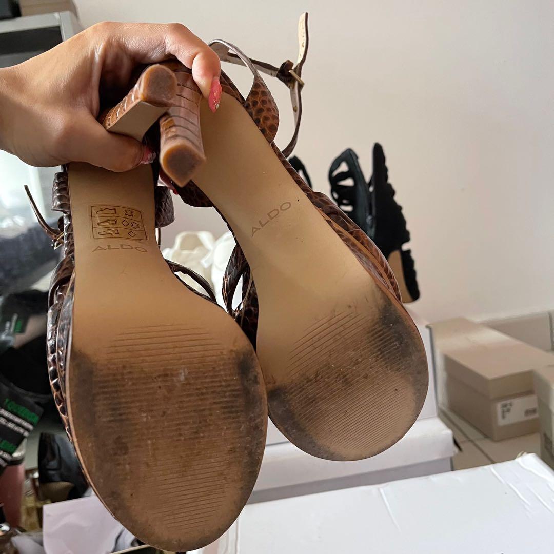 aldo holographic heels
