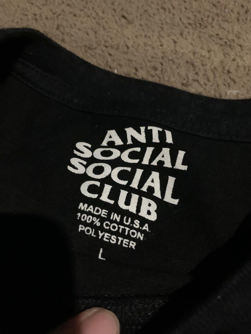 Anti Social Social Club Shirt (Category: Tshirts & Polo Shirts ) located in Naic. Submitted by _treeestun (Listing ID 1189189904, Image 3). Description: Anti Social Social Club Shirt W: 19 L: 27.