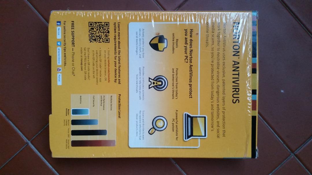 Antivirus Norton Anti Virus Norton, Computers & Tech, Office ...