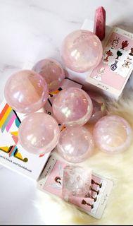 Aqua Rose Quartz Spheres (8 variations) | The Love Crystal