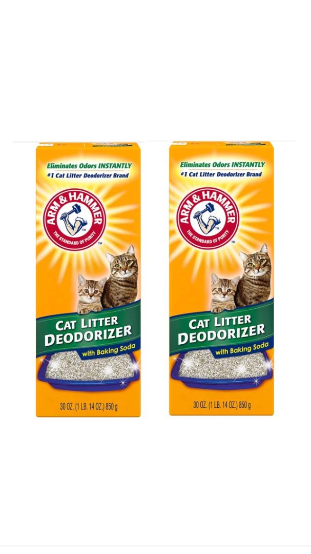 ARM & Hammer Cat Litter Deodorizer 850g unit each, bundle of 2, Pet